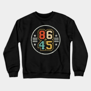 New Vintage 8645 Shirt Trump Impeachment Crewneck Sweatshirt